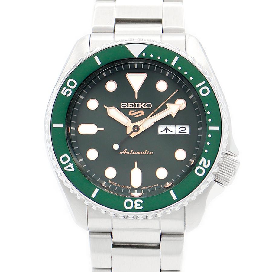 SEIKO（セイコー） 5スポーツ 4R36-07G0 SBSA013 デイデイト 緑