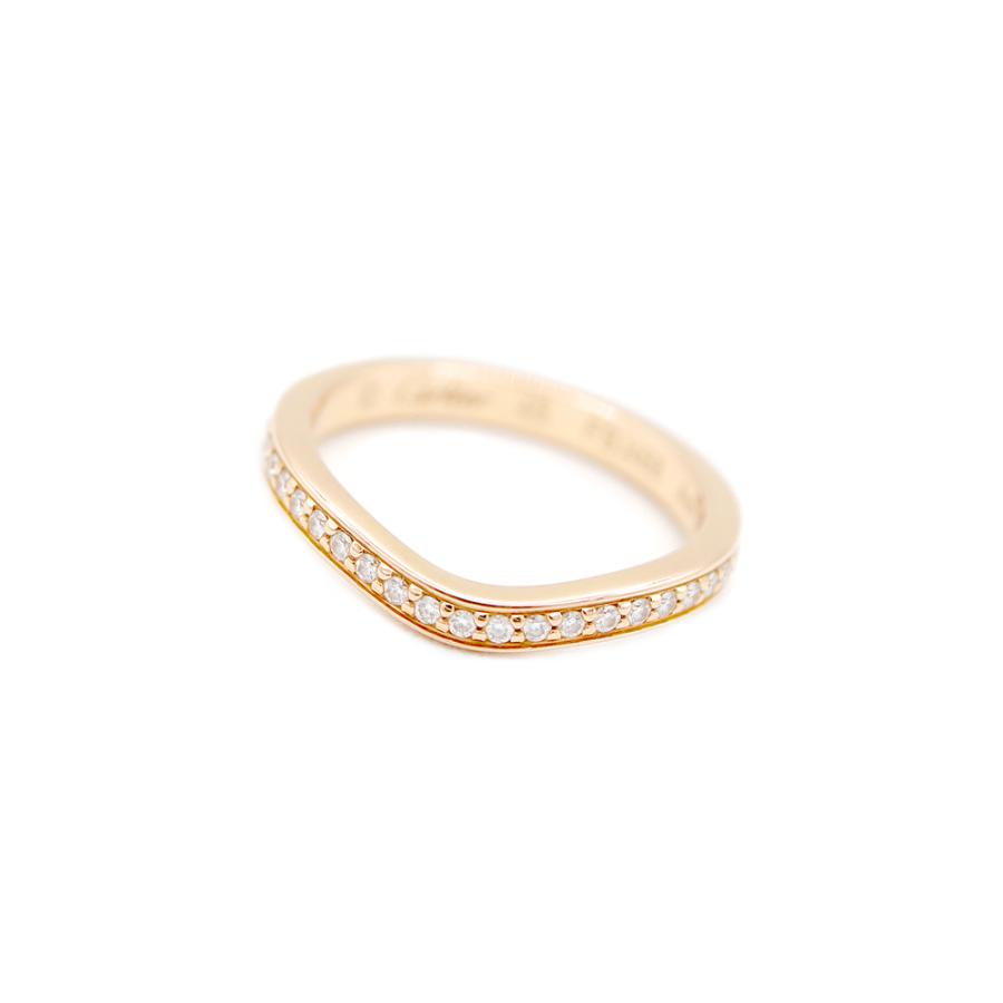 Cartier カルティエ バレリーナ ハーフエタニティ K18PG ピンク Cartier カルティエ バレリーナ ハーフエタニティ K18PG ピンク