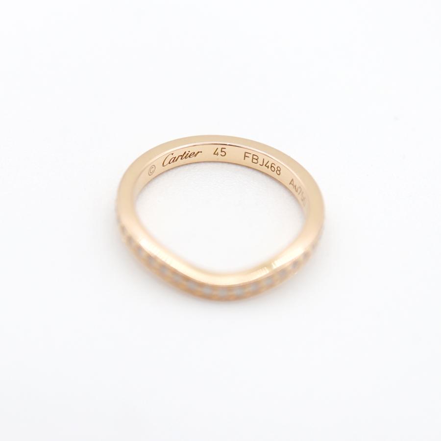 Cartier カルティエ バレリーナ ハーフエタニティ K18PG ピンク Cartier カルティエ バレリーナ ハーフエタニティ K18PG ピンク