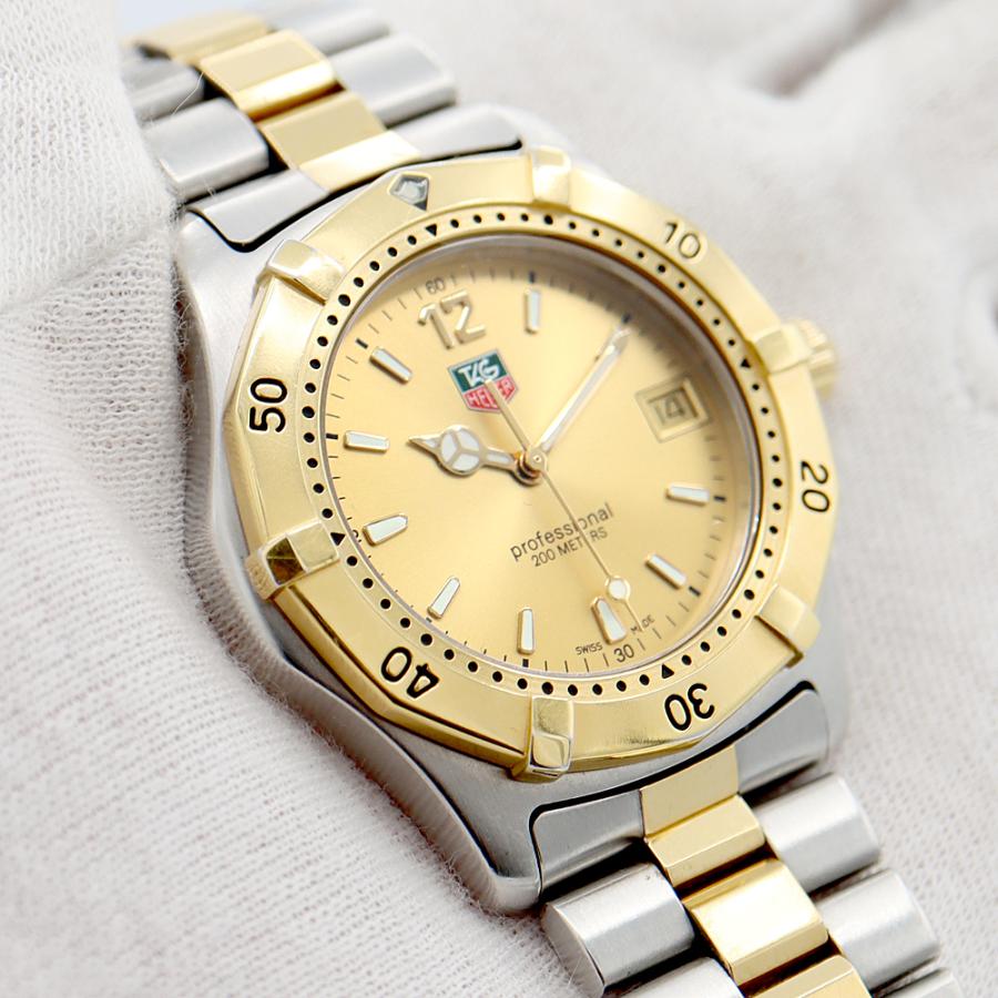 電池交換済 TAG Heuer タグホイヤー プロフェッショナル 2000 WK1121-0 
