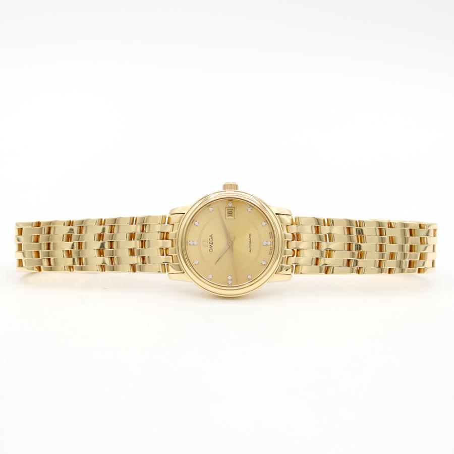 [美品]OMEGA オメガ デビル デヴィル オールゴールド 腕時計 OMEGA（オメガ） DeVille デビル プレステージ 15Pダイヤ 4190.15