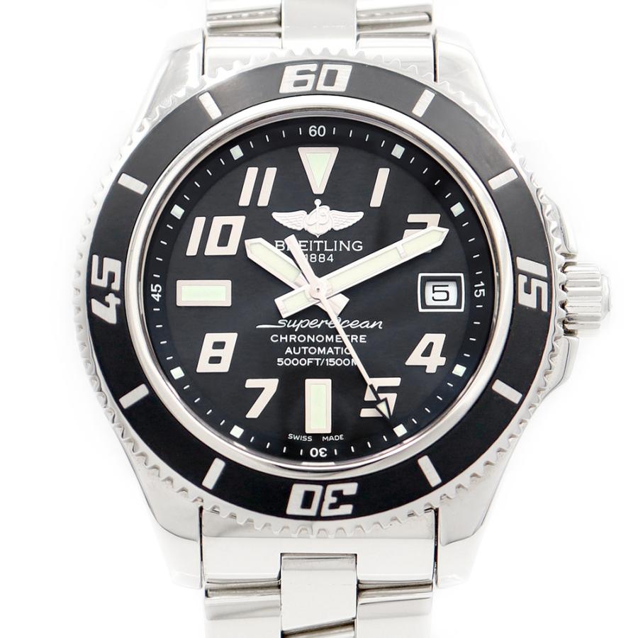 ブライトリング 内部点検済 BREITLING スーパーオーシャン 42 A17364  