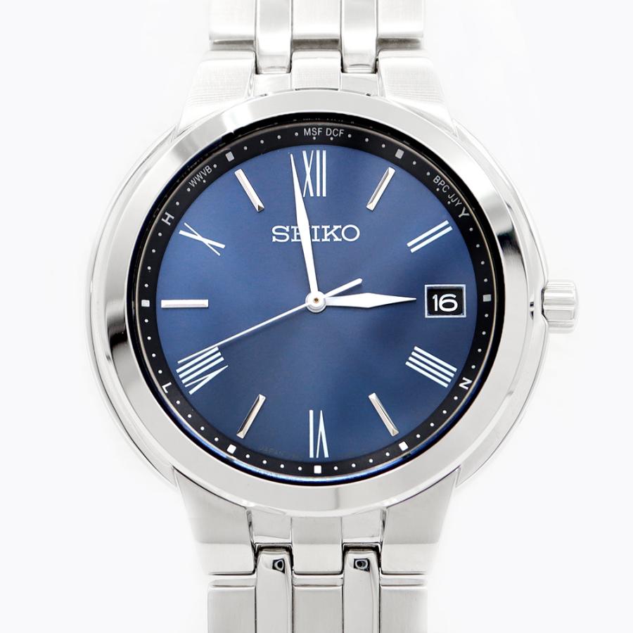 SEIKO（セイコー） セレクション 7B62-0AA0 デイト 青 ブルー SS 