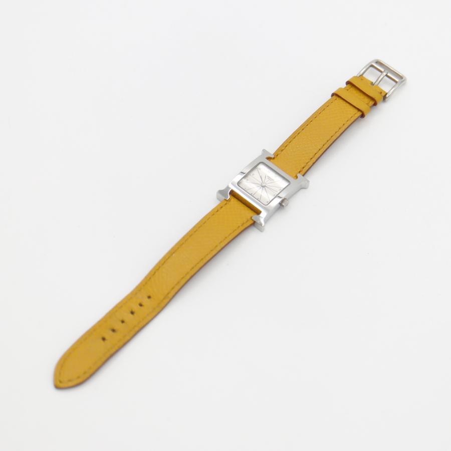 HERMES（エルメス） 電池交換済 Hウォッチ HH1.210 シルバー SS