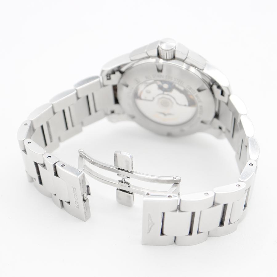 LONGINES ロンジン コンクエスト L2.743.4.56.6 クロノグラフ 裏スケ  