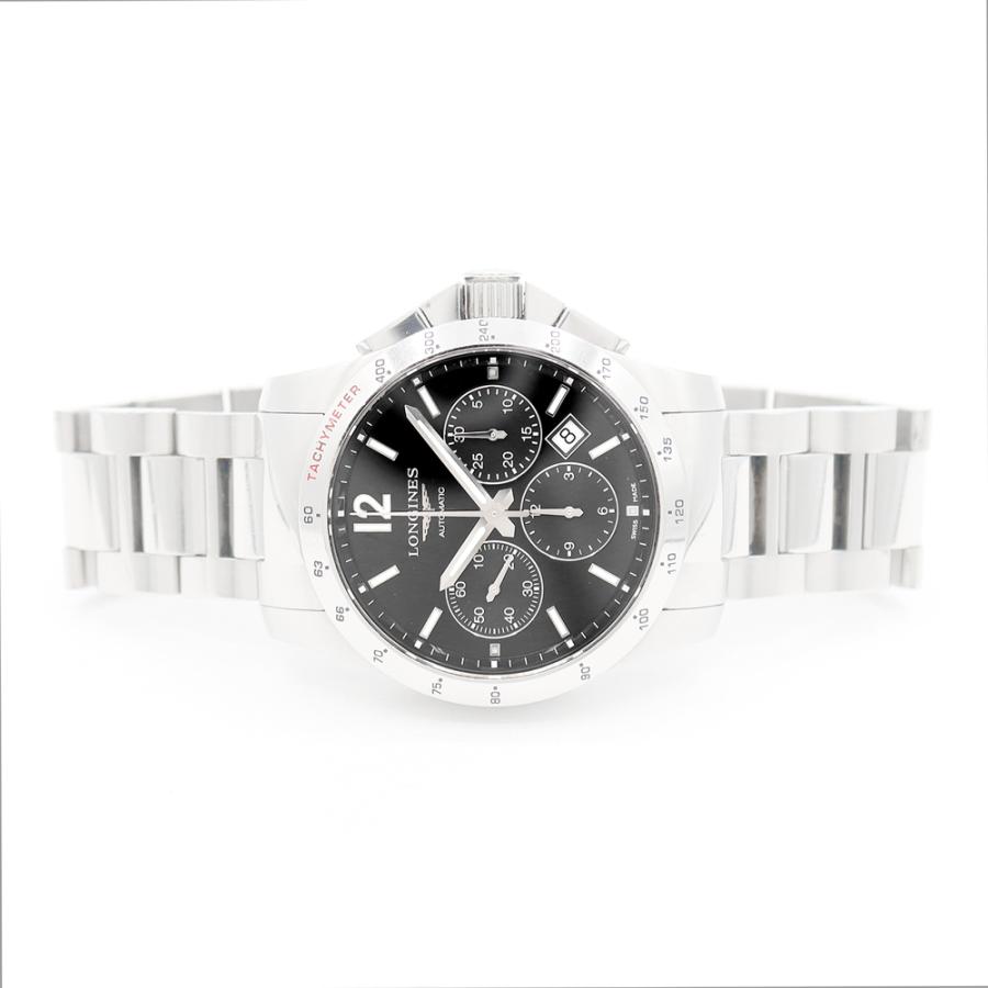LONGINES✨ロンジン　Conquest 腕時計　時計 LONGINES ロンジン コンクエスト L2.743.4.56.6 クロノグラフ 裏