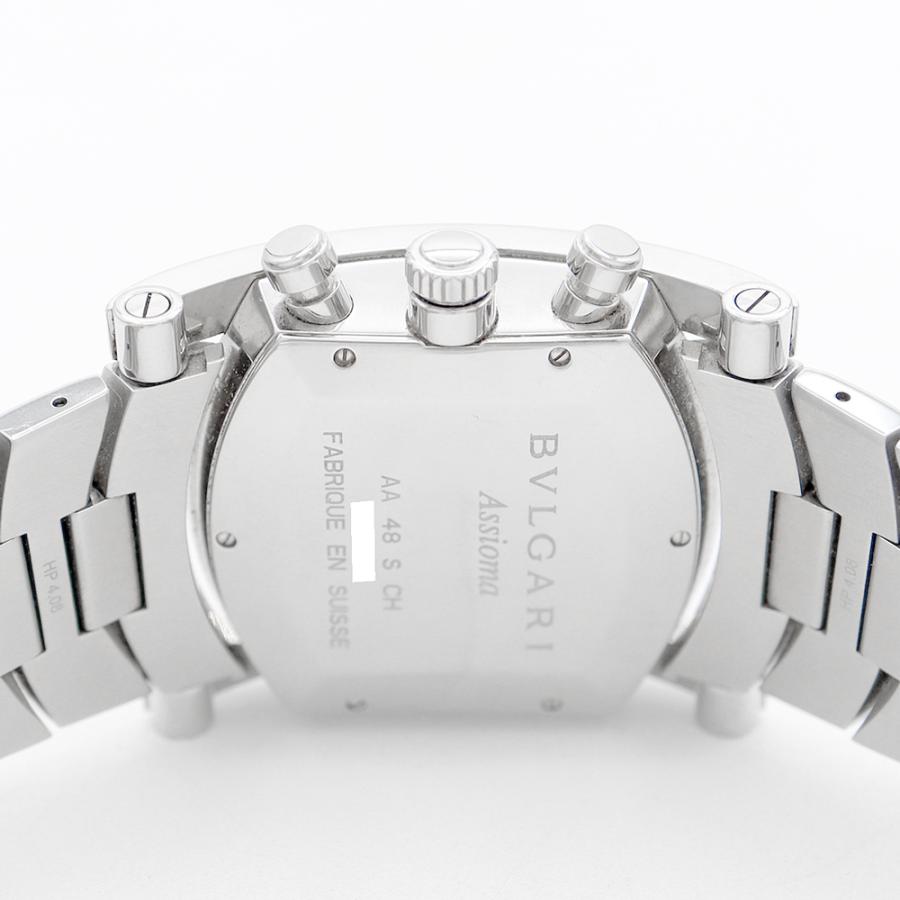 BVLGARI 内部点検済 ブルガリ アショーマ クロノグラフ AA48SCH  