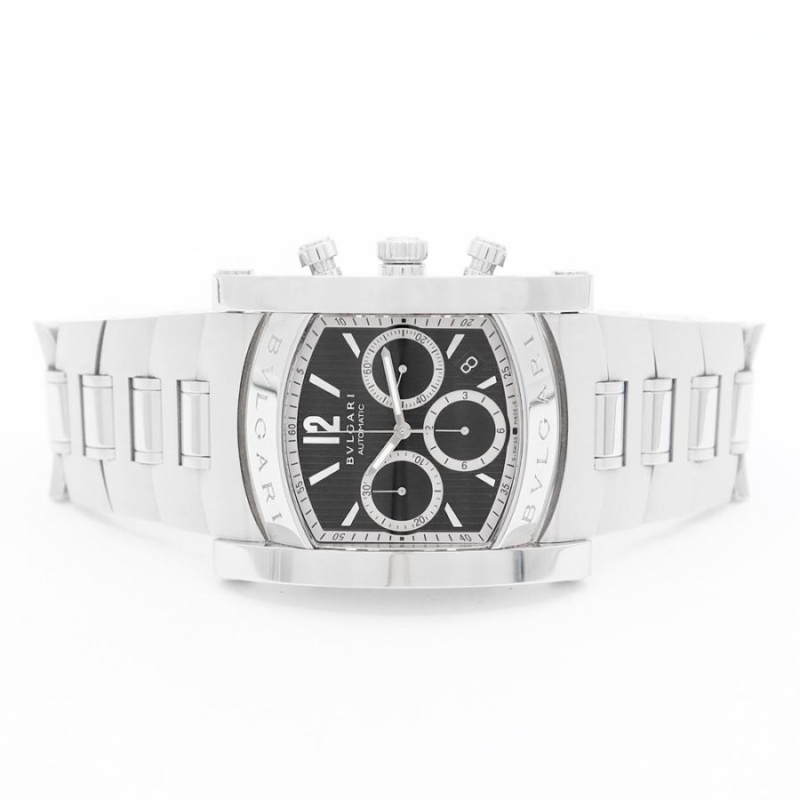 BVLGARI 内部点検済 ブルガリ アショーマ クロノグラフ AA48SCH  