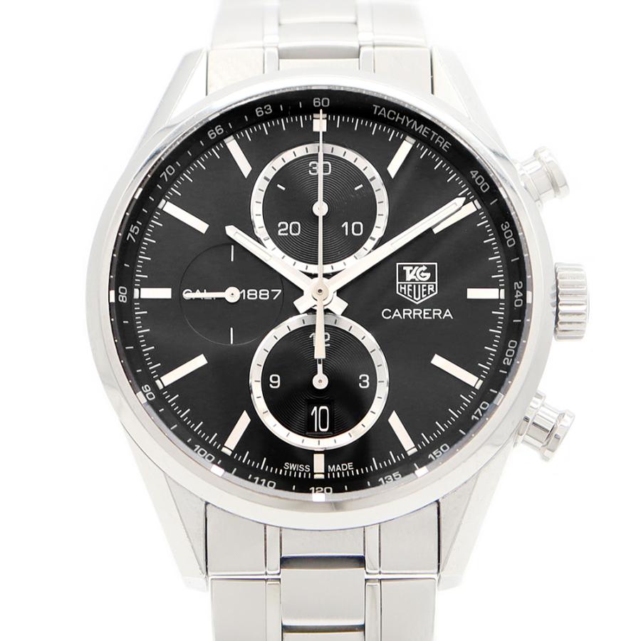 TAG HEUER（タグ・ホイヤー） カレラ キャリバー1887 クロノグラフ CAR2110 BA0720 100m防水 裏スケ SS ...