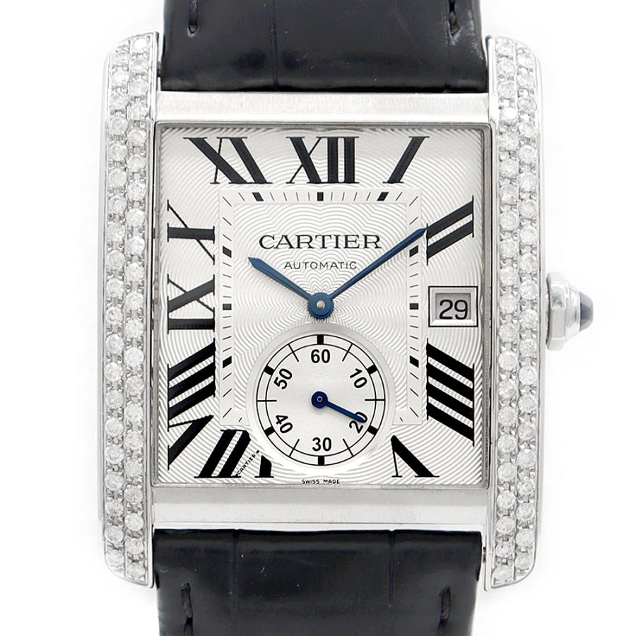 Cartier カルティエ タンク MC W5330003 ダイヤモンド デイト 30m防水  