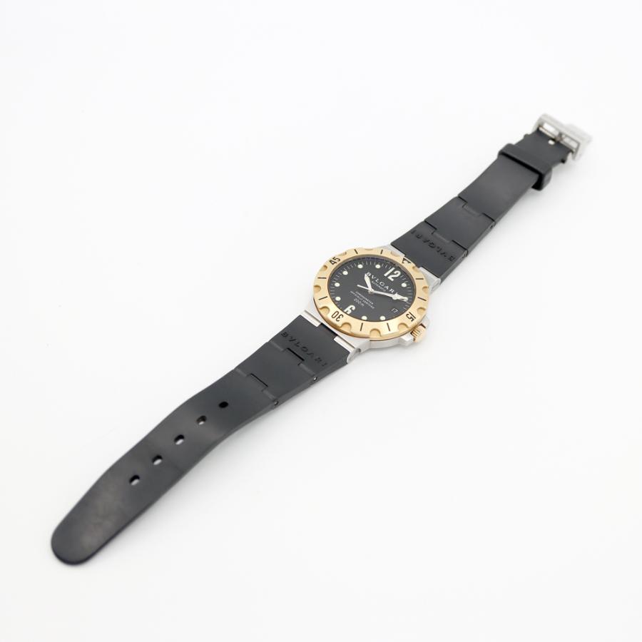 BVLGARI ブルガリ ディアゴノ スクーバ SD38SG デイト 200m防水
