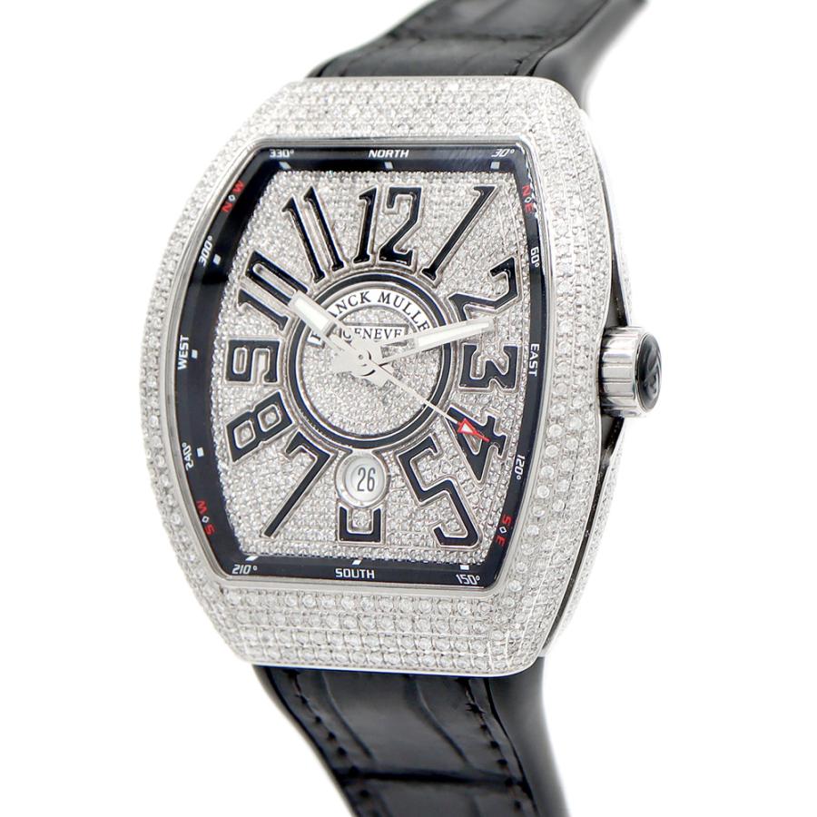 FRANCK MULLER（フランクミュラー） ヴァンガード ダイヤベゼル ダイヤ