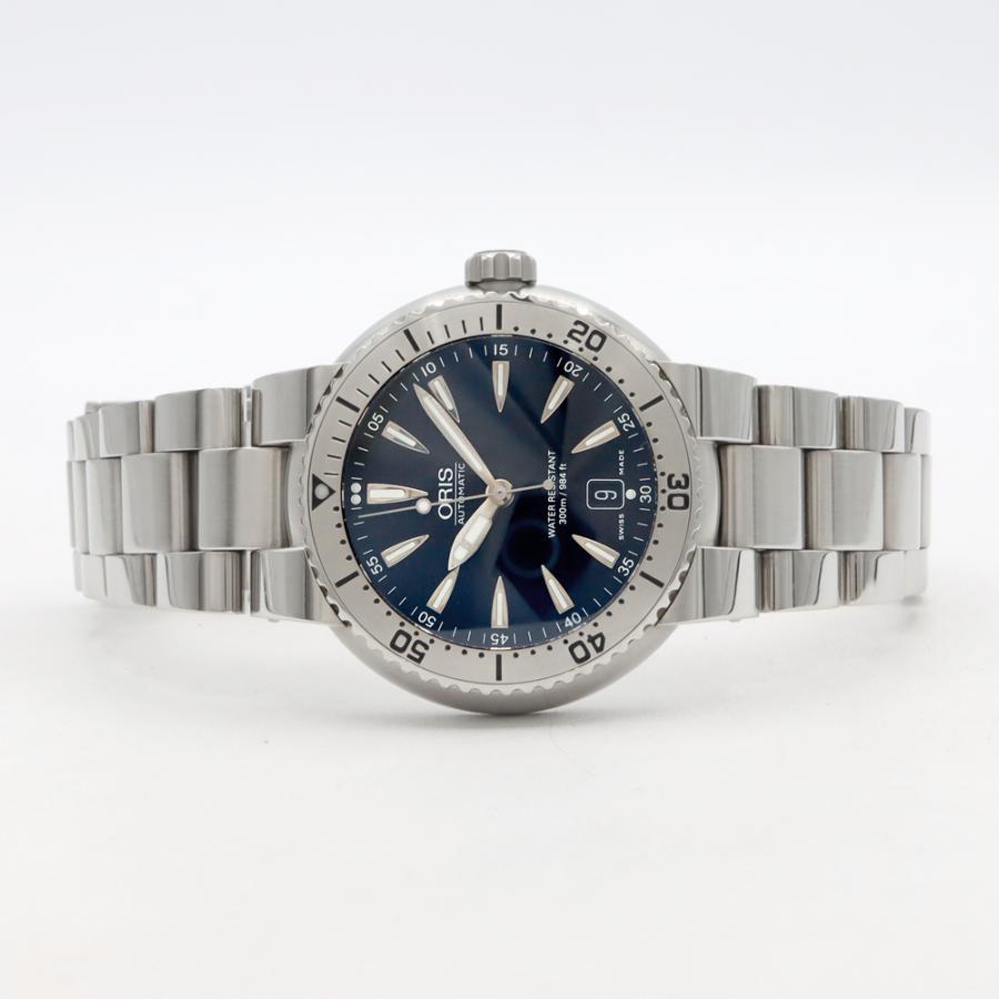 ORIS（オリス） ダイバーズ デイト 7533-41 300m防水 黒 ブラック SS