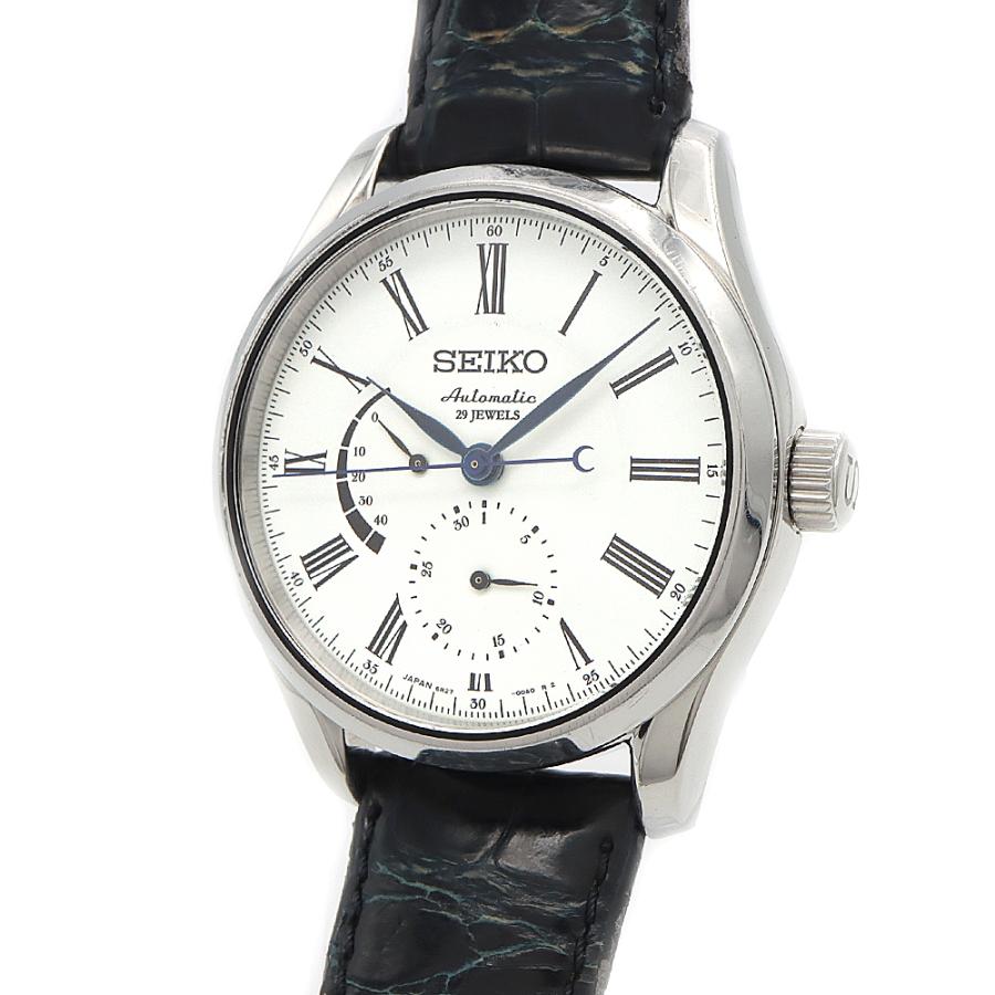 SEIKO（セイコー） プレザージュ 琺瑯ダイヤル 6R27-00F0 パワー