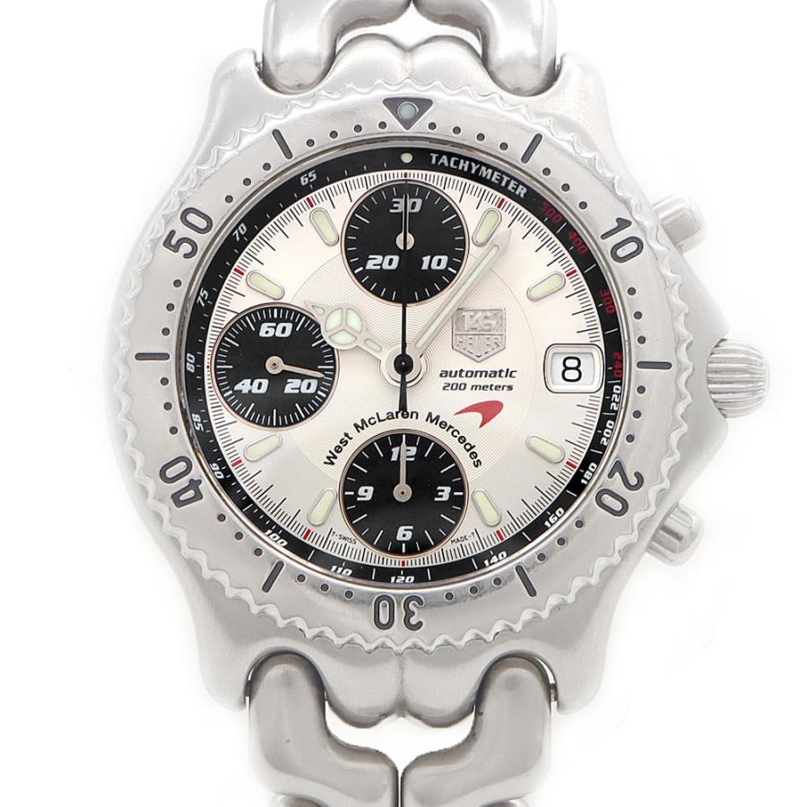 TAG HEUER（タグ・ホイヤー） S/el セル マクラーレン メルセデス 1500本限定 クロノグラフ CG2113 デイト メンズ ...