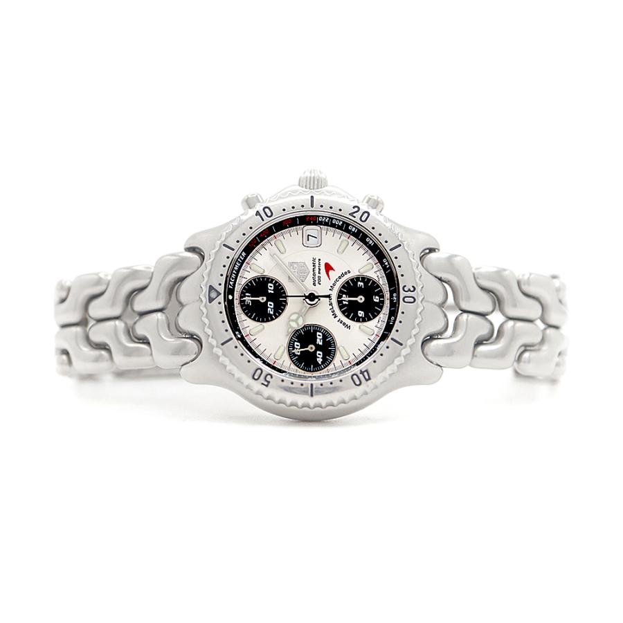 TAG HEUER（タグ・ホイヤー） S/el セル マクラーレン メルセデス 1500本限定 クロノグラフ CG2113 デイト メンズ ...