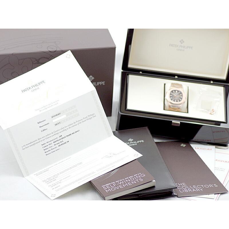 ノーチラス PATEK PHILIPPE パテック フィリップ 金無垢 5711R