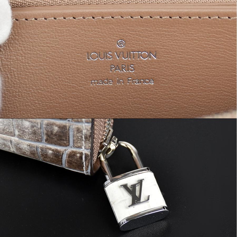 LOUIS VUITTON 新品 ルイヴィトン クロコダイルレザー ジッピー LOUIS VUITTON 新品 ルイヴィトン クロコダイルレザー ジッピー