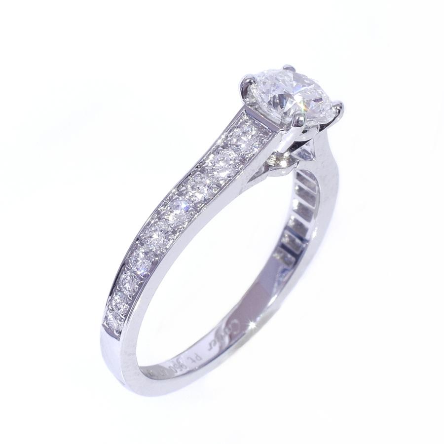 Cartier カルティエ リング サイズ53 Pt950 Cartier（カルティエ） 【A01711】新品仕上げ済み ソリテール リング