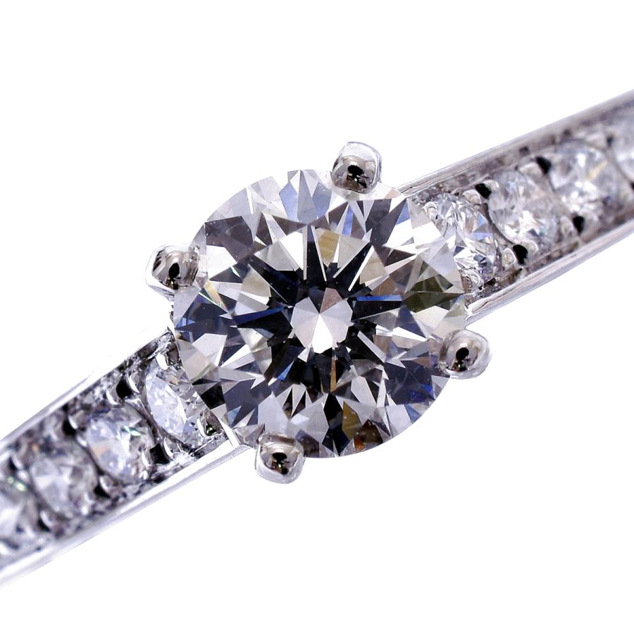 美品 Cartier PT950 58 リング Cartier プラチナPT950 リング58 17-18号