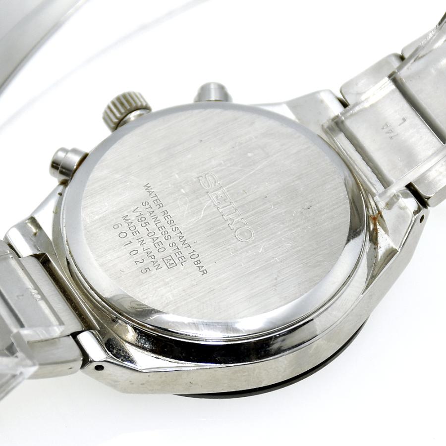 SEIKO 【A01819】美品 セイコー ワールドタイム V195-0AE0 SEIKO 【A01819】美品 セイコー ワールドタイム V195-0AE0