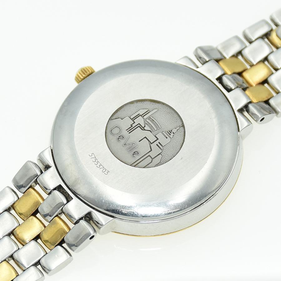 OMEGA（オメガ） デビル K18ベゼル/SS 自動巻き メンズ腕時計 ゴールド