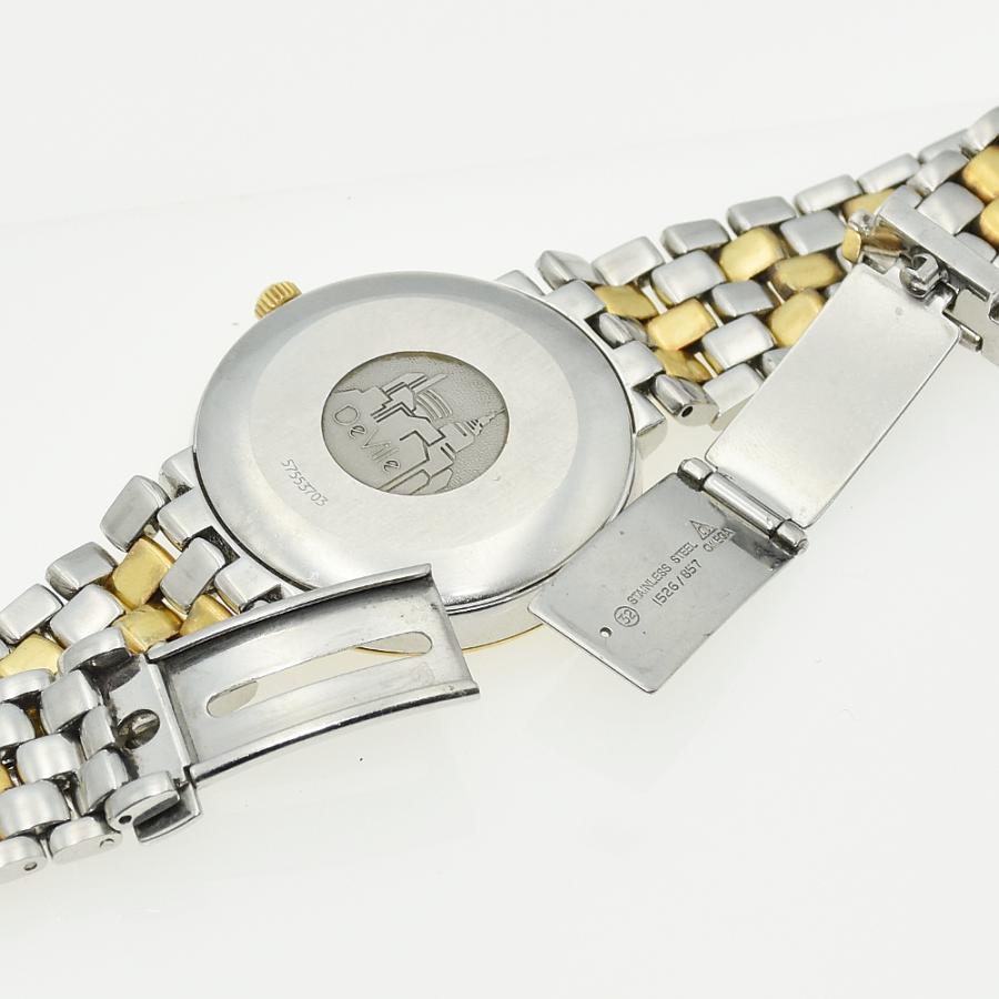 OMEGA（オメガ） デビル K18ベゼル/SS 自動巻き メンズ腕時計 ゴールド