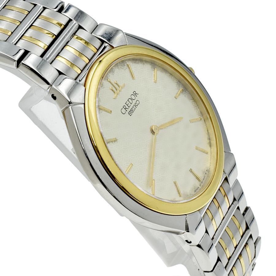 CREDOR SEIKO セイコー クレドール 2F70-0490 18KT ベゼル QZ クォーツ