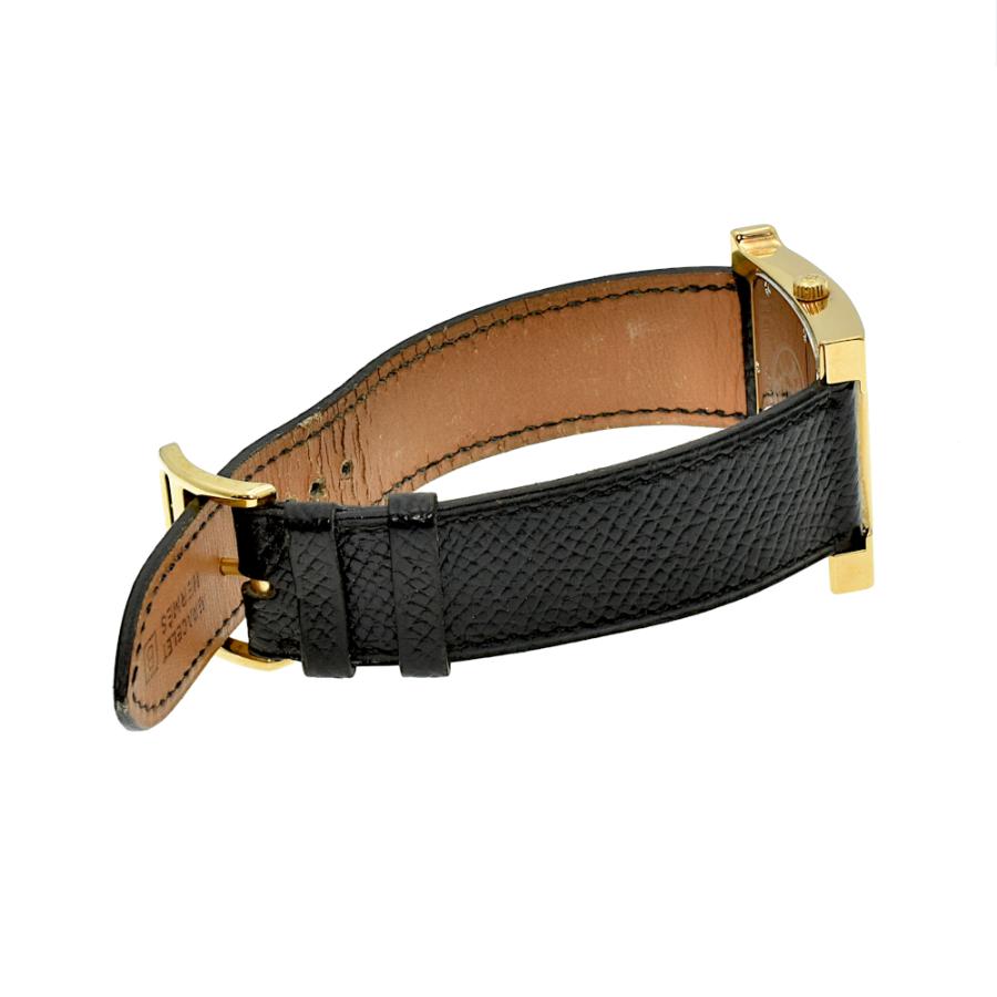 HERMES エルメス HH1.501 Hウォッチスクエア ゴールド文字盤 QZ HERMES エルメス HH1.501 Hウォッチスクエア ゴールド文字盤 QZ