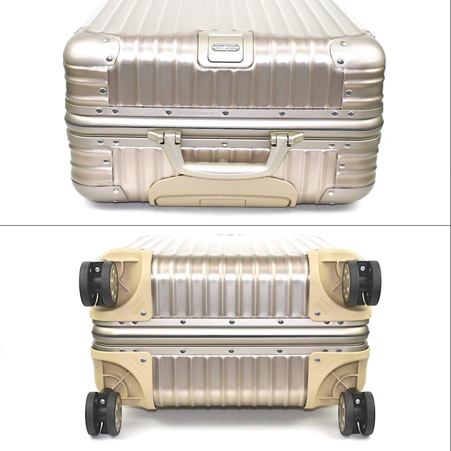 RIMOWA リモワ トパーズ チタニウム 45L 923.56.03.4 4輪 マルチホイール スーツ キャリー バッグ ケース ゴールド系｜rwkgr23243｜07