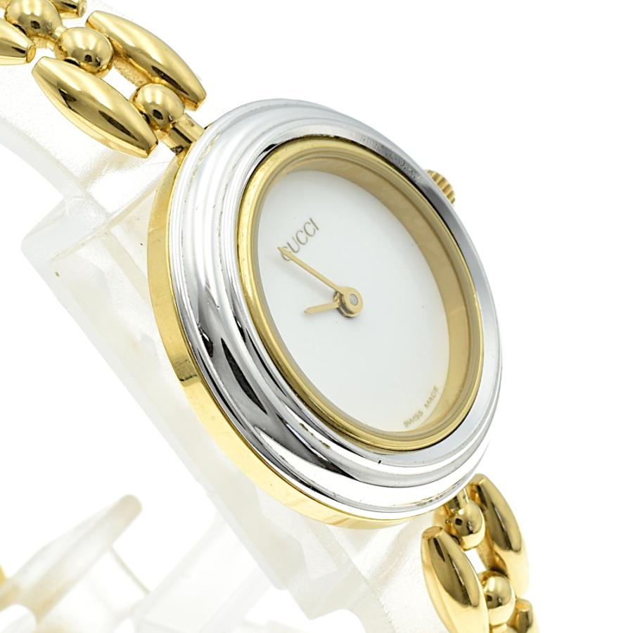 GUCCI グッチ 11/12.2 チェンジベゼル 白文字盤 QZ クォーツ