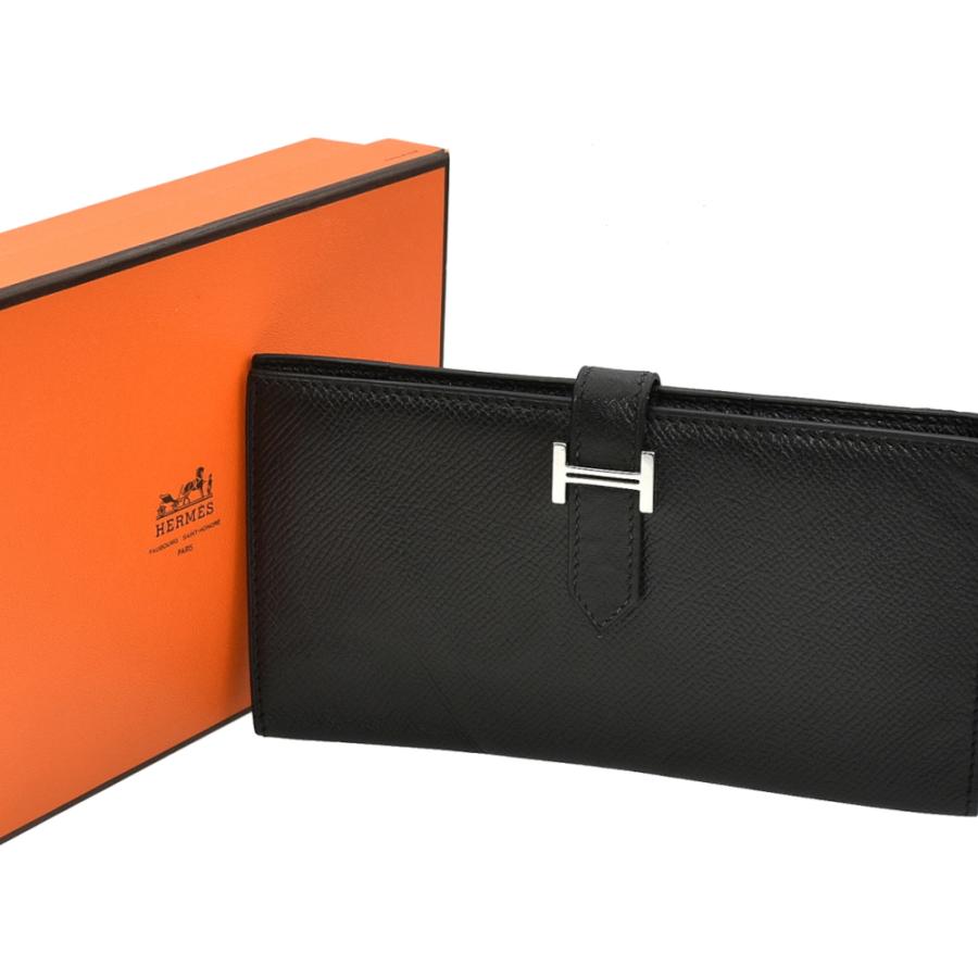 Bearn 【A02385】HERMES エルメス ベアン J刻印 S金具 長財布 Bearn 【A02385】HERMES エルメス ベアン J刻印 S金具 長財布