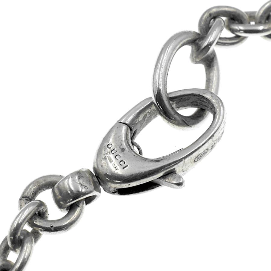 グッチ インターロッキングG ネックレス SV925 26.7g レディース