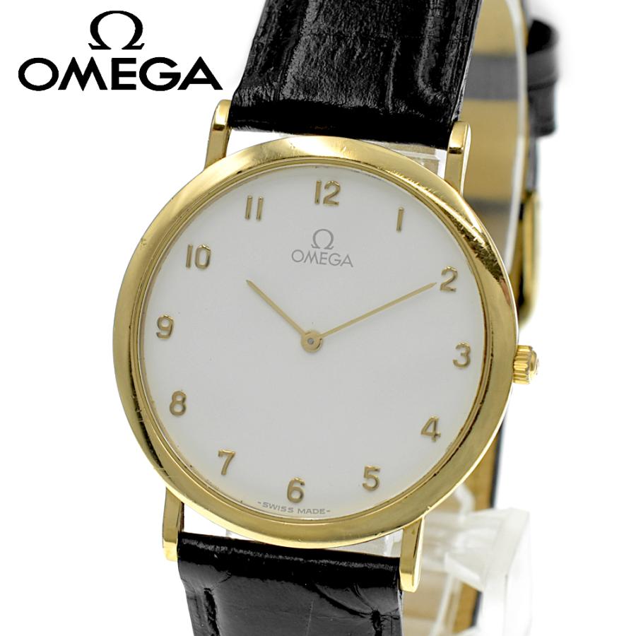 OMEGA オメガ デビル 195.0075.2/1378 ラウンド QZ クォーツ OMEGA オメガ デビル 195.0075.2/1378 ラウンド QZ クォーツ