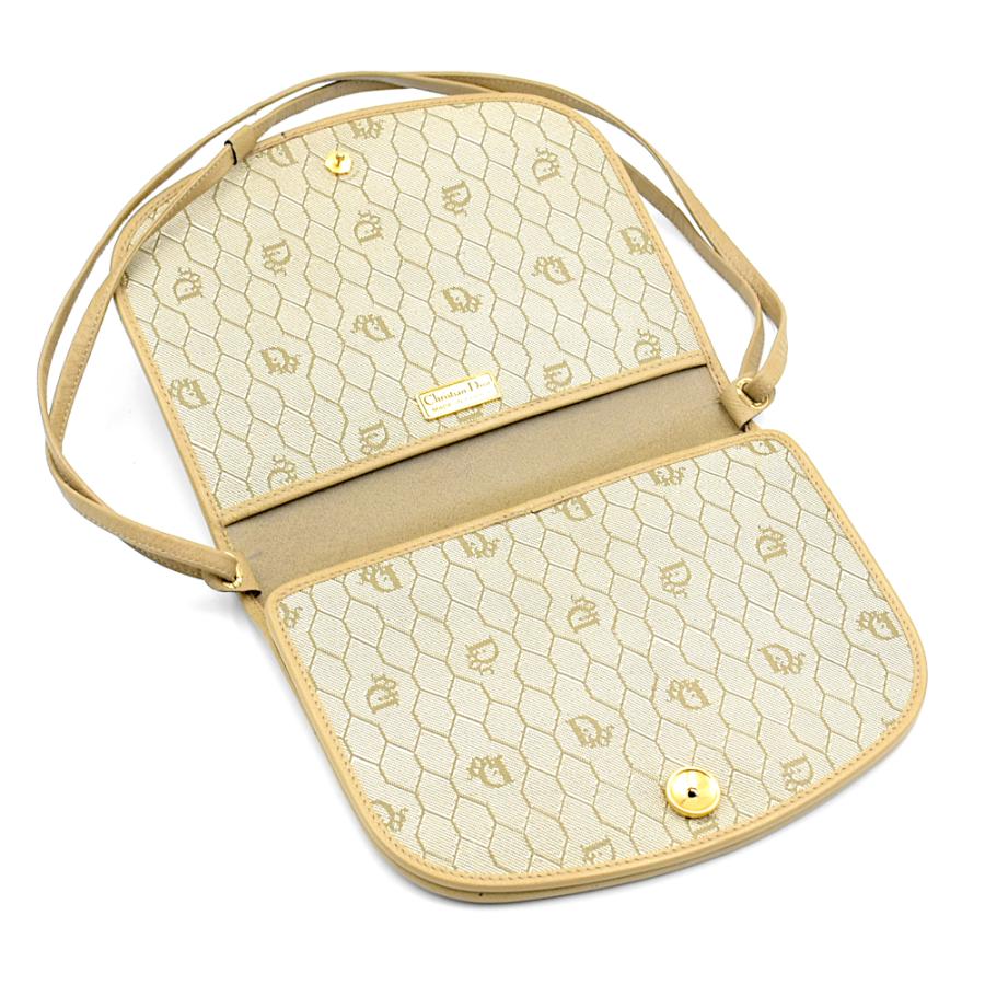 Christian Dior クリスチャン・ディオール CDロゴ ハニカム柄 レザー