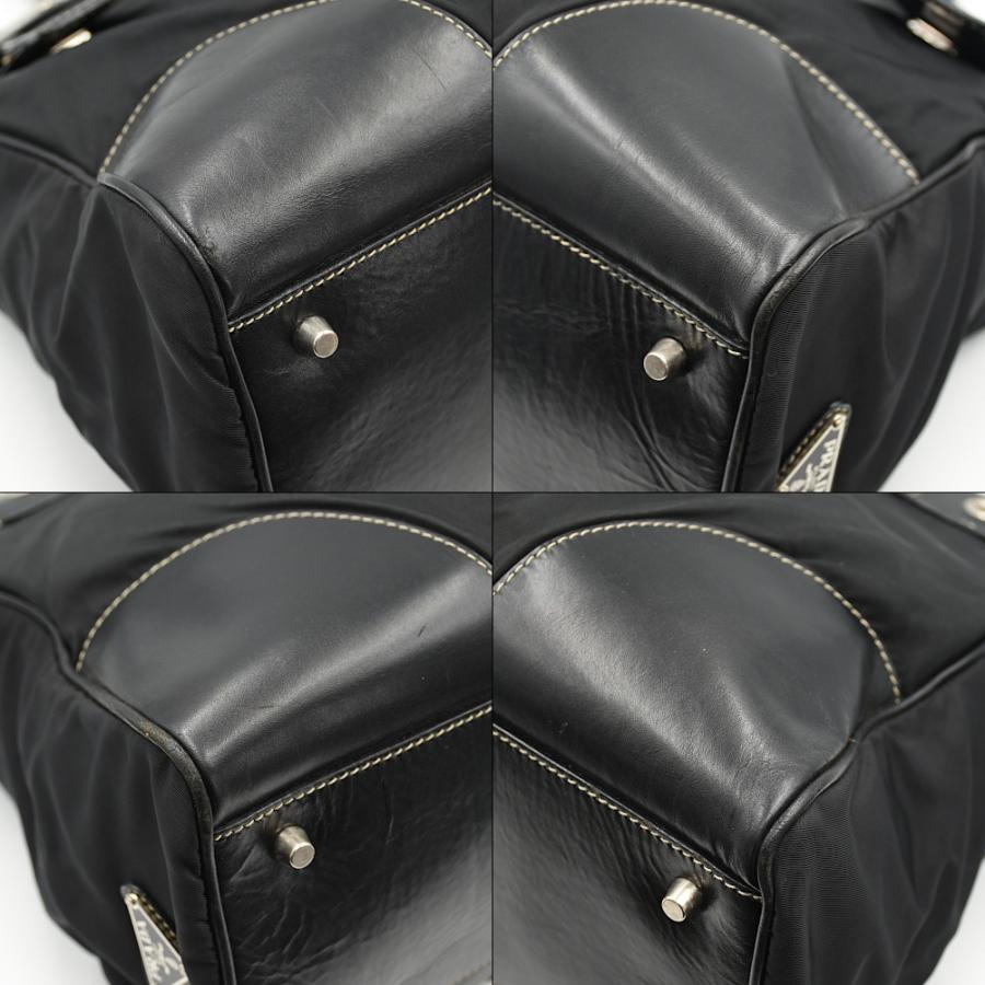 PRADA（プラダ） 【A02514】PRADA ナイロン レザー ハンドバッグ