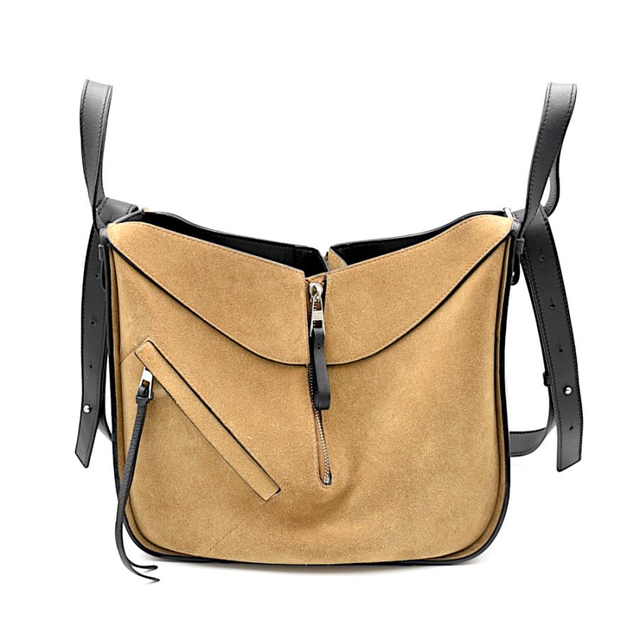 LOEWE 【A02525】LOEWE ロエベ ハンモック 2WAY レザー×スエード