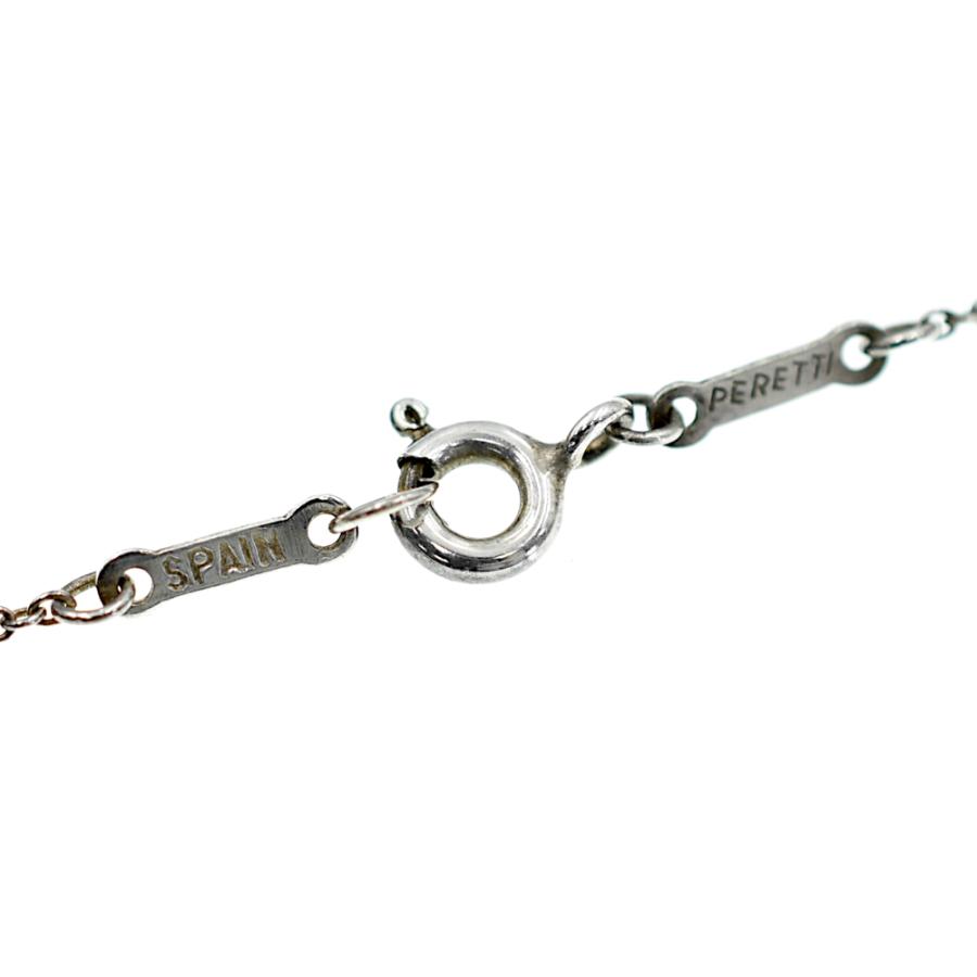 美品　ティファニー　エルサ・ペレッティ　オープンハート　シルバー　10号 TIFFANY&Co.（ティファニー） ペンダントトップ オープンハート エルサ