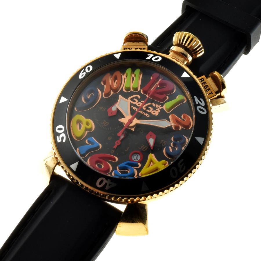 【稼働品】 ガガミラノ メンズ 腕時計 クォーツ マヌアーレ マニュアーレ 腕時計 稼働 GaGa MILANO ガガミラノ マヌアーレ40 クォーツ