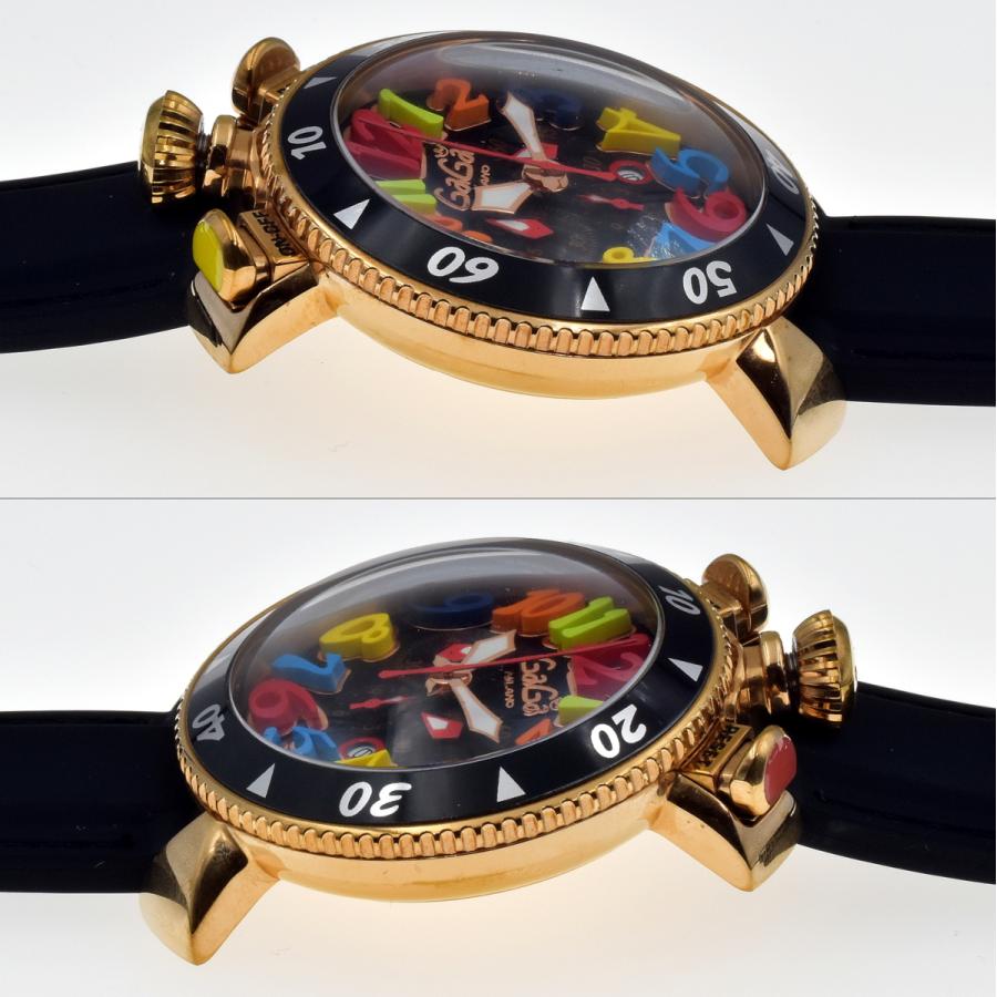 【稼働品】 ガガミラノ メンズ 腕時計 クォーツ マヌアーレ マニュアーレ 腕時計 稼働 GaGa MILANO ガガミラノ マヌアーレ40 クォーツ