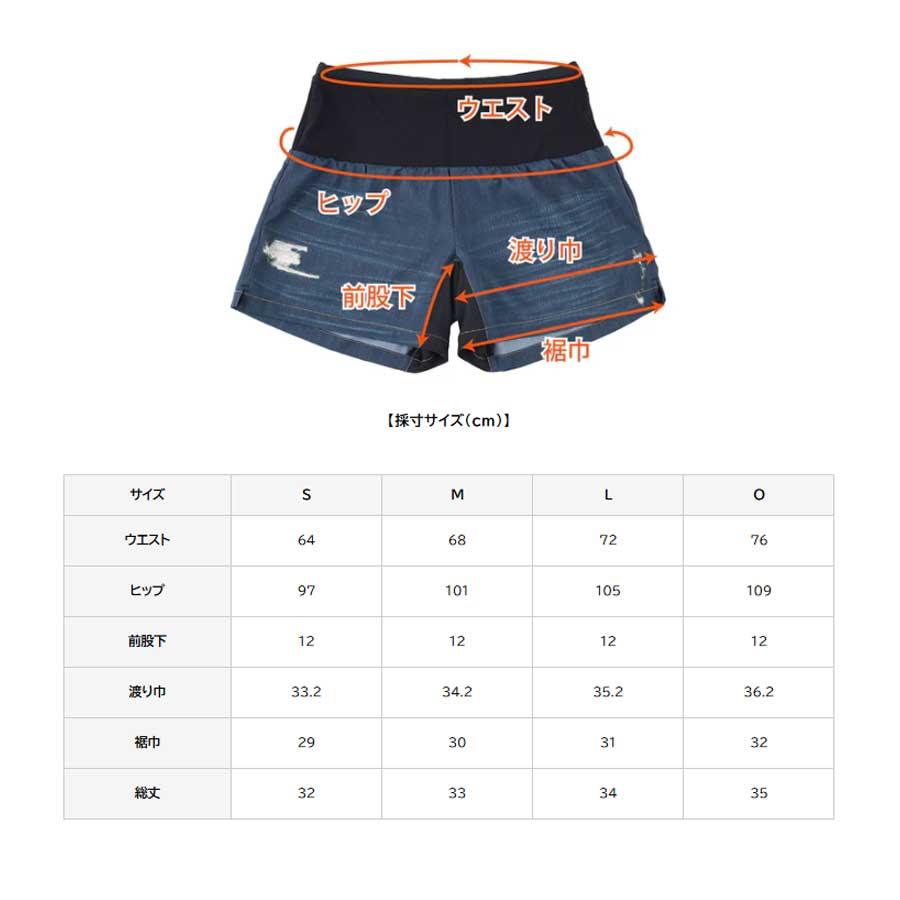 【公式】R×L(アールエル) WILD DRY DENIM V ランニングパンツ PM6ポケット ベリーショート 5inch(メンズ) TRP1008S【公式ストア限定】の画像