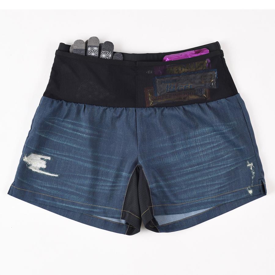 【公式】R×L(アールエル) WILD DRY DENIM V ランニングパンツ PM6ポケット ベリーショート 5inch(メンズ) TRP1008S【公式ストア限定】の画像