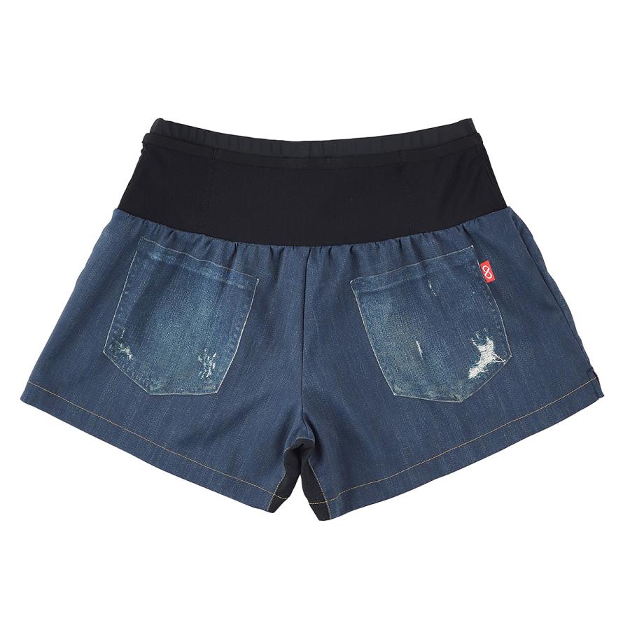 【公式】R×L(アールエル) WILD DRY DENIM V ランニングパンツ PM6ポケット ベリーショート 5inch(レディース) TRP5008S【公式ストア限定】の画像