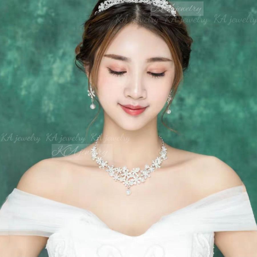 イヤリング ピアス ネックレス 2点セット パール 結婚式 イヤリング ピアス ネックレス 2点セット パール 結婚式