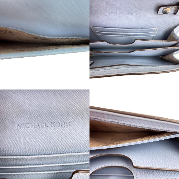 専用　新品　MICHAEL KORS グレー ショルダーバッグ　お財布　バッグ マイケルコース MICHAEL KORS 財布 （グレー） -waja bazar