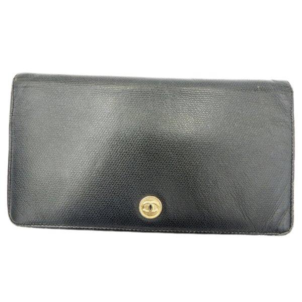 CHANEL シャネル ココボタン 二つ折り長財布 中古 送料無料 :1-240002001018:京都リサイクル王国Yahoo!店 - 通販 - Yahoo!ショッピング 男女兼用 シャネル ココボタン 財布 2つ折り ココマーク 折り財布