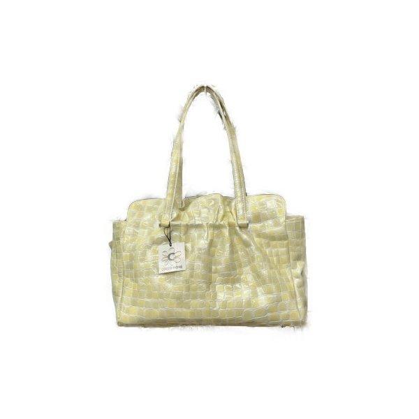 COCCO FIORE（コッコフィオーレ） クロコ型押し トートバッグ 中古