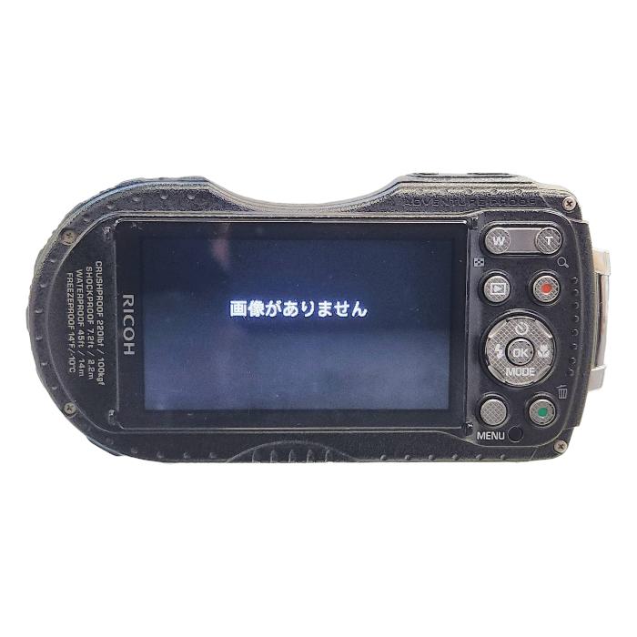 RICOH コンパクトデジタルカメラ WG-5GPS オレンジ 防水 耐ショック 耐寒 WG-5GPS タフネス アウトドア 中古 T1｜rycycle-kyoto｜02