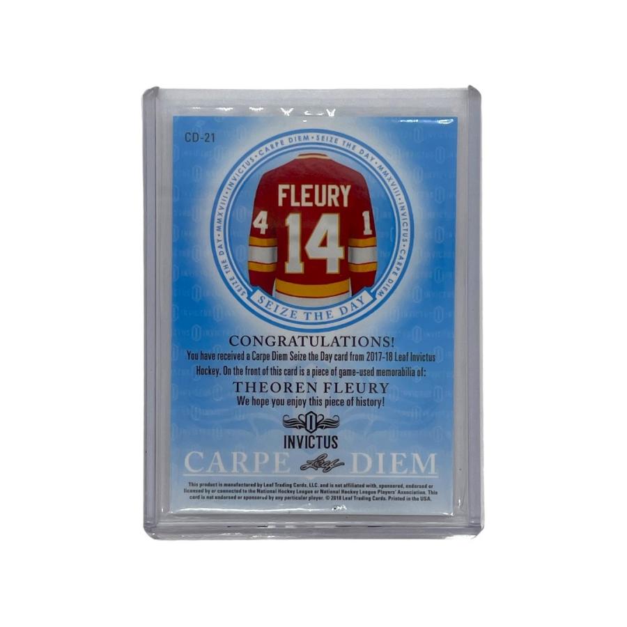 Leaf NHLカード INVICTUS CARPE DIEM THEOREN FLEURY 5/9 #CD-21 送料無料 中古 IT1 Leaf NHLカード INVICTUS CARPE DIEM THEOREN FLEURY 5/9 #CD-21