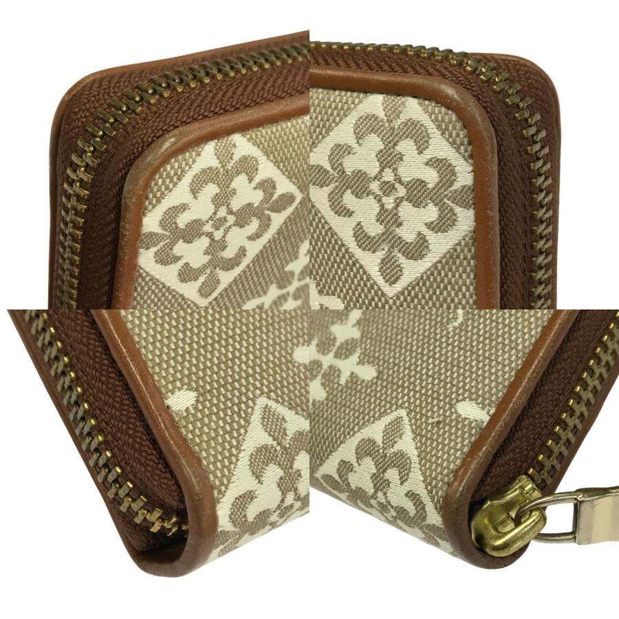 russet（ラシット） 長財布 レディース ラウンドジップ ベージュ 中古